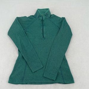 PATAGONIA Women’s 1/4 Zip Pullover Capilene Baselayer Long Underwear size: Small